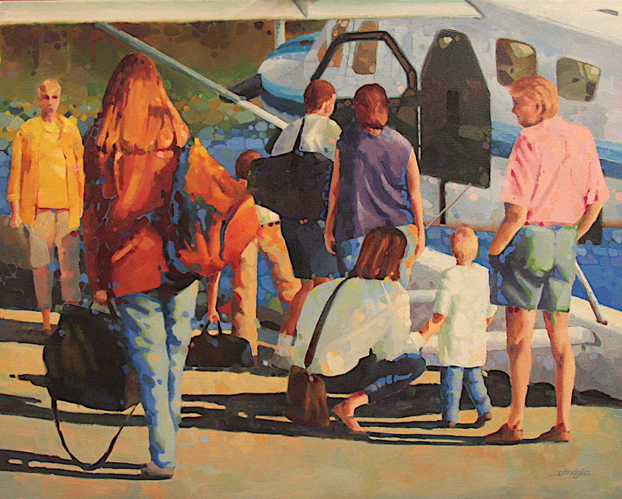 8 am departure Ganges