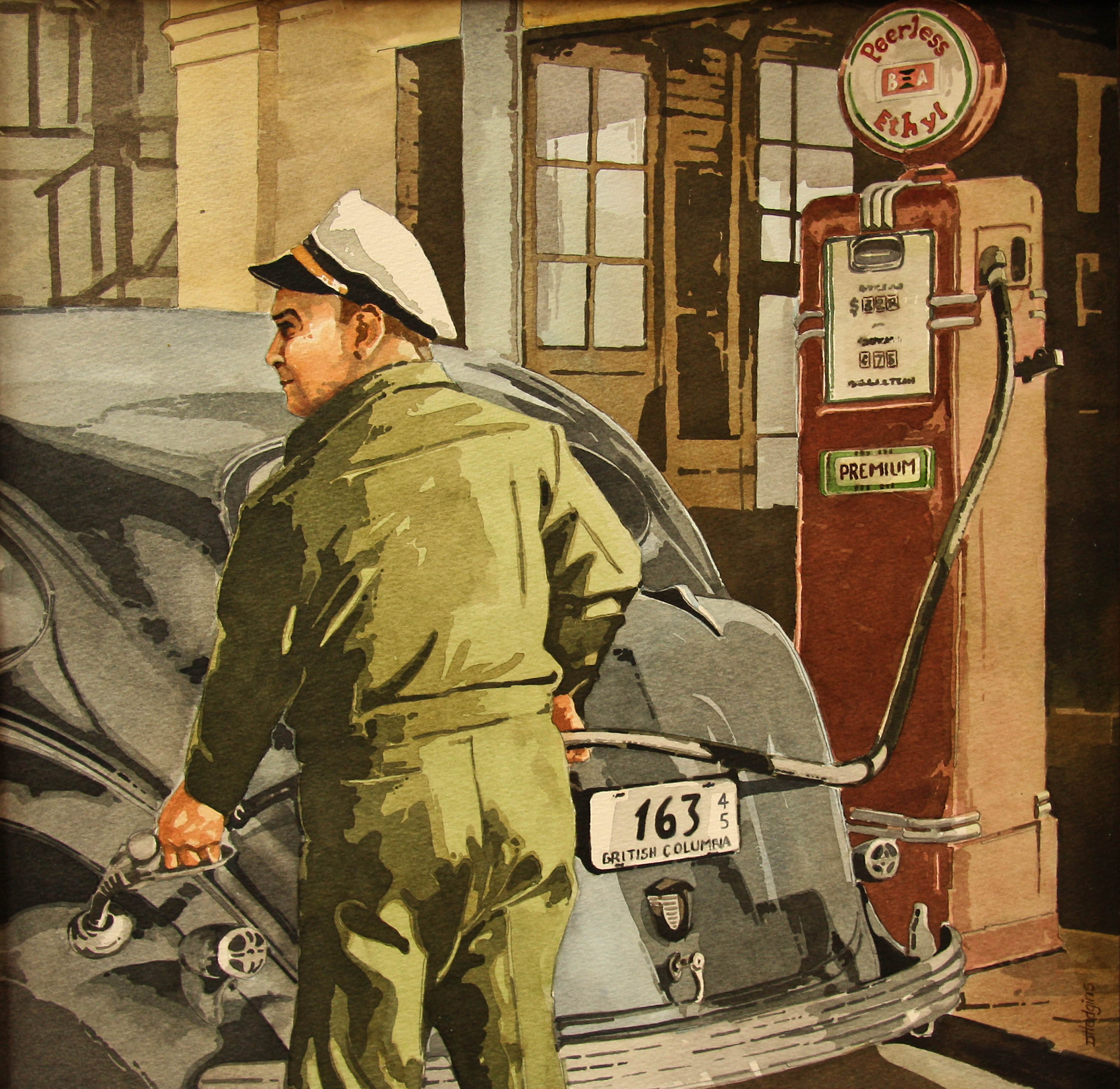 Sunday drive c. 1945